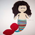 PATRON GRATIS SIRENA AMIGURUMI 1970