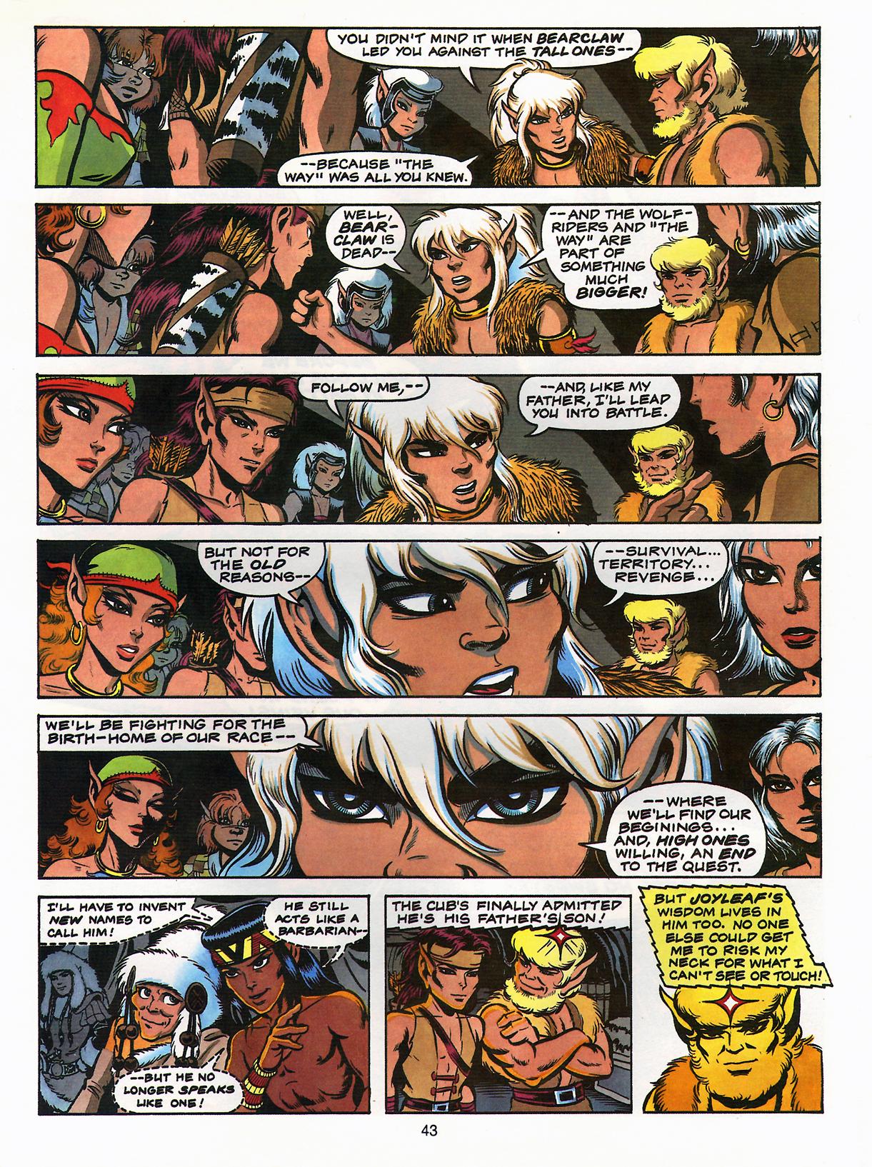 Read online ElfQuest (Starblaze Edition) comic -  Issue # TPB 4 - 49