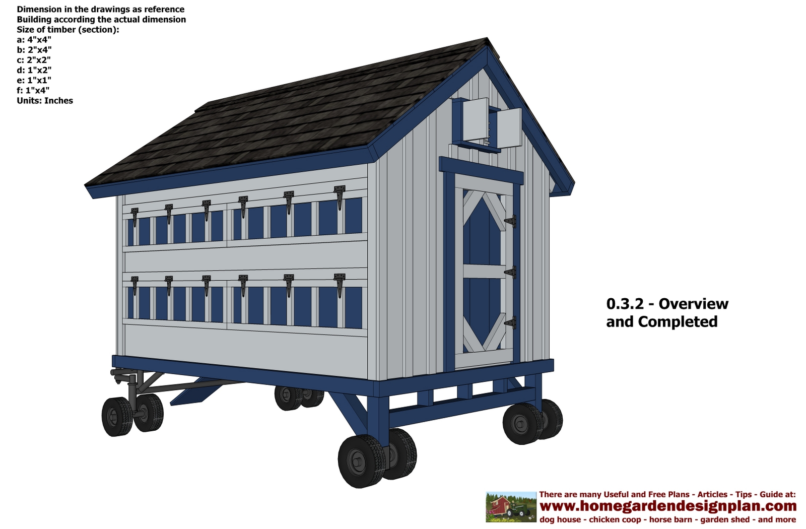 Chicken Tractors Building Plans