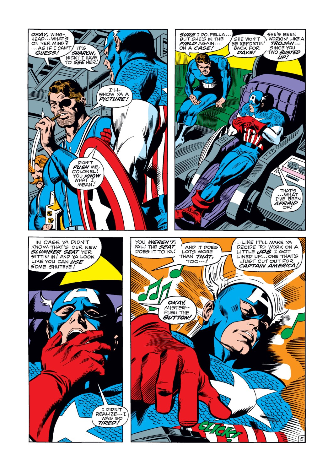 Captain America (1968) Issue #120 #34 - English 6