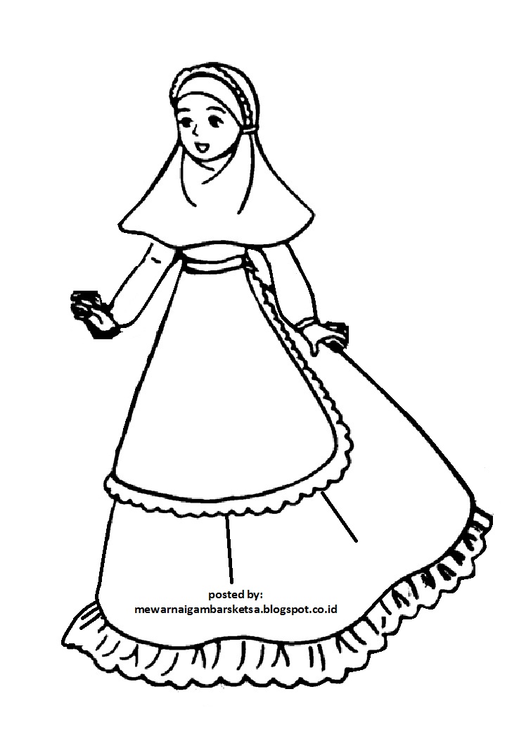 Mewarnai Gambar: Mewarnai Gambar Kartun Anak Sekolah