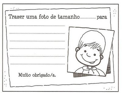 Modelos de bilhetes e recados!-ESPAÇO EDUCAR