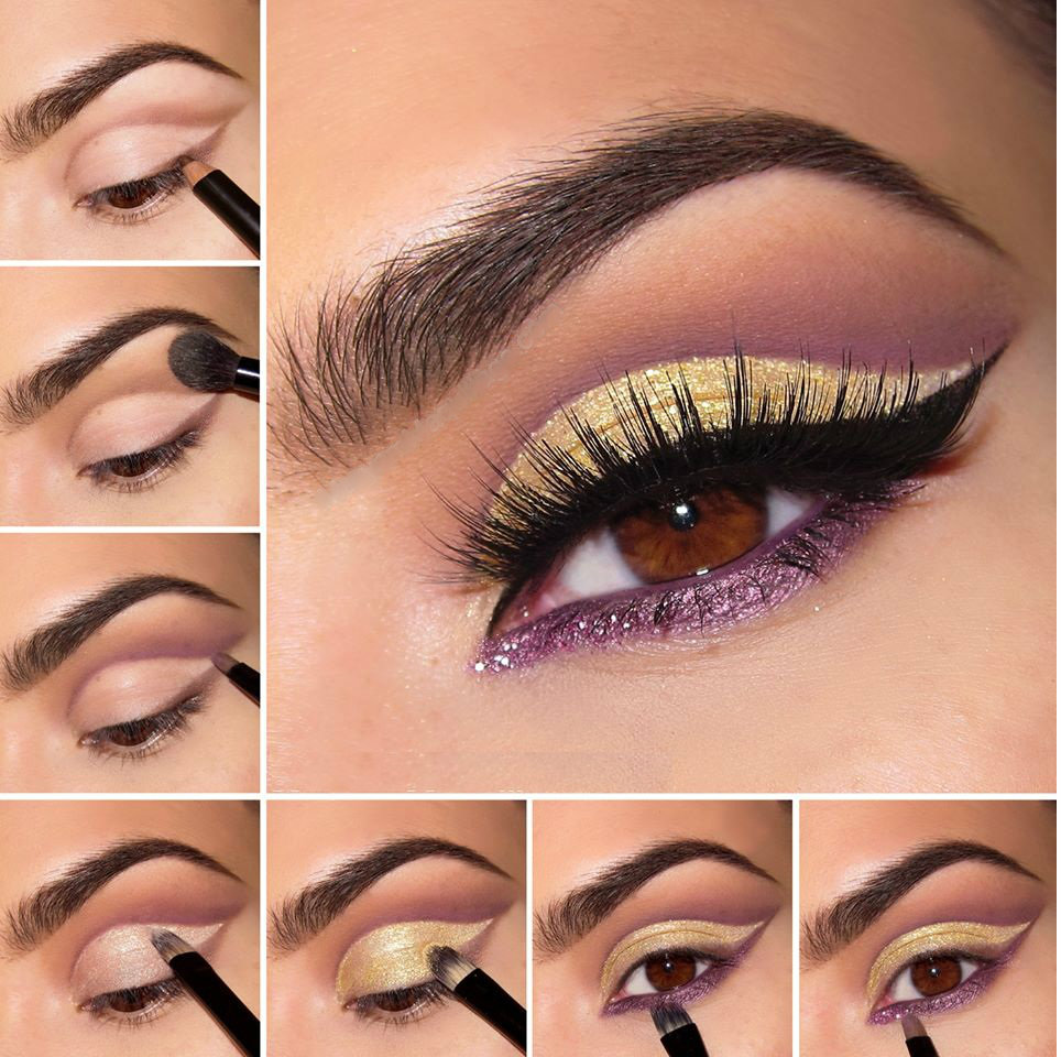 How to apply eye makeup tutorial girl