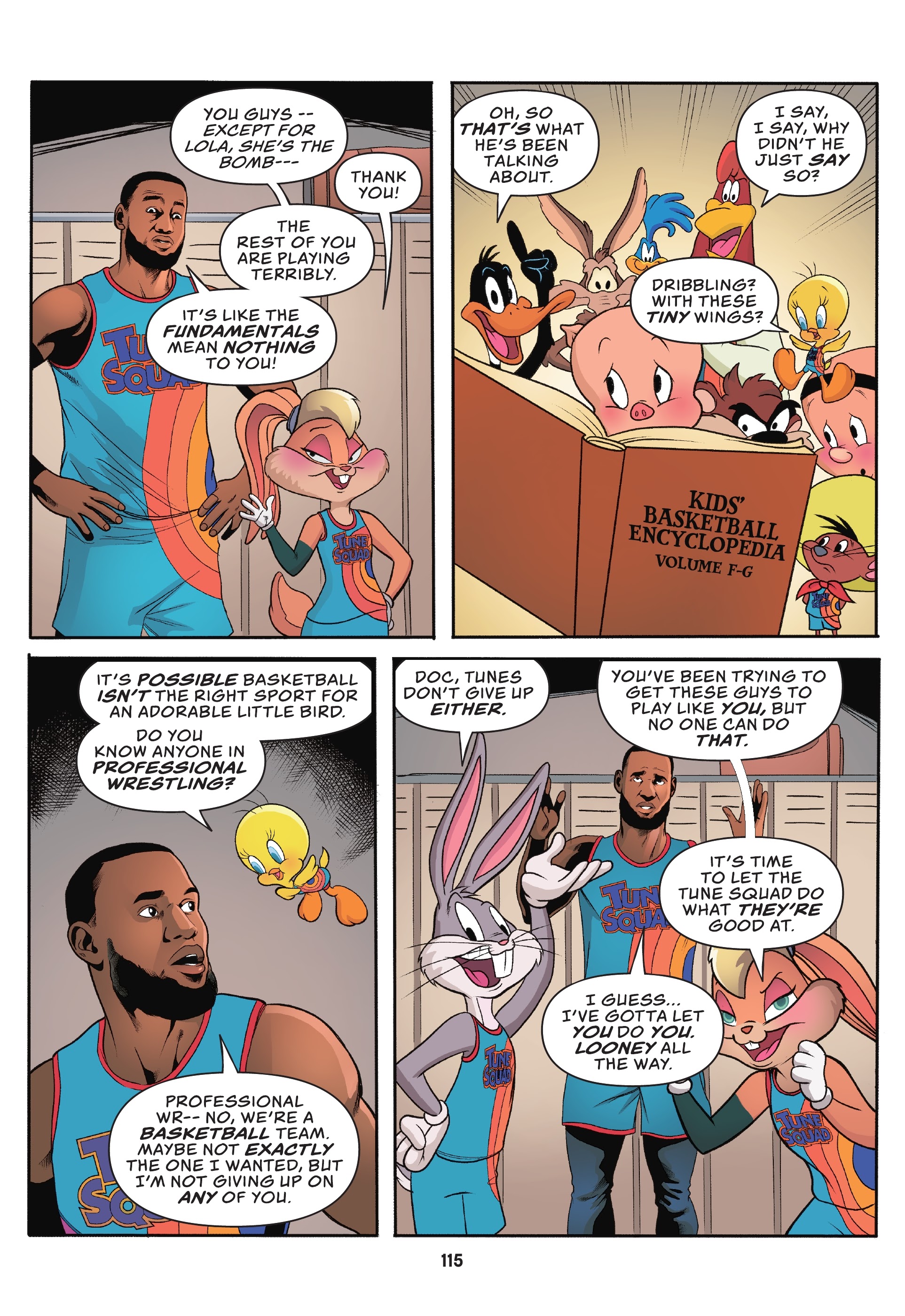 Read online Space Jam: A New Legacy comic -  Issue # TPB - 104