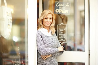 Small business owner marketing materials