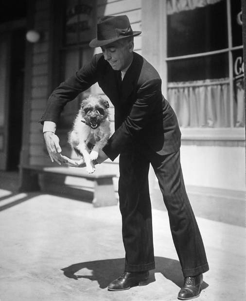 Classic Movie Stars with Their Pets ~ vintage everyday