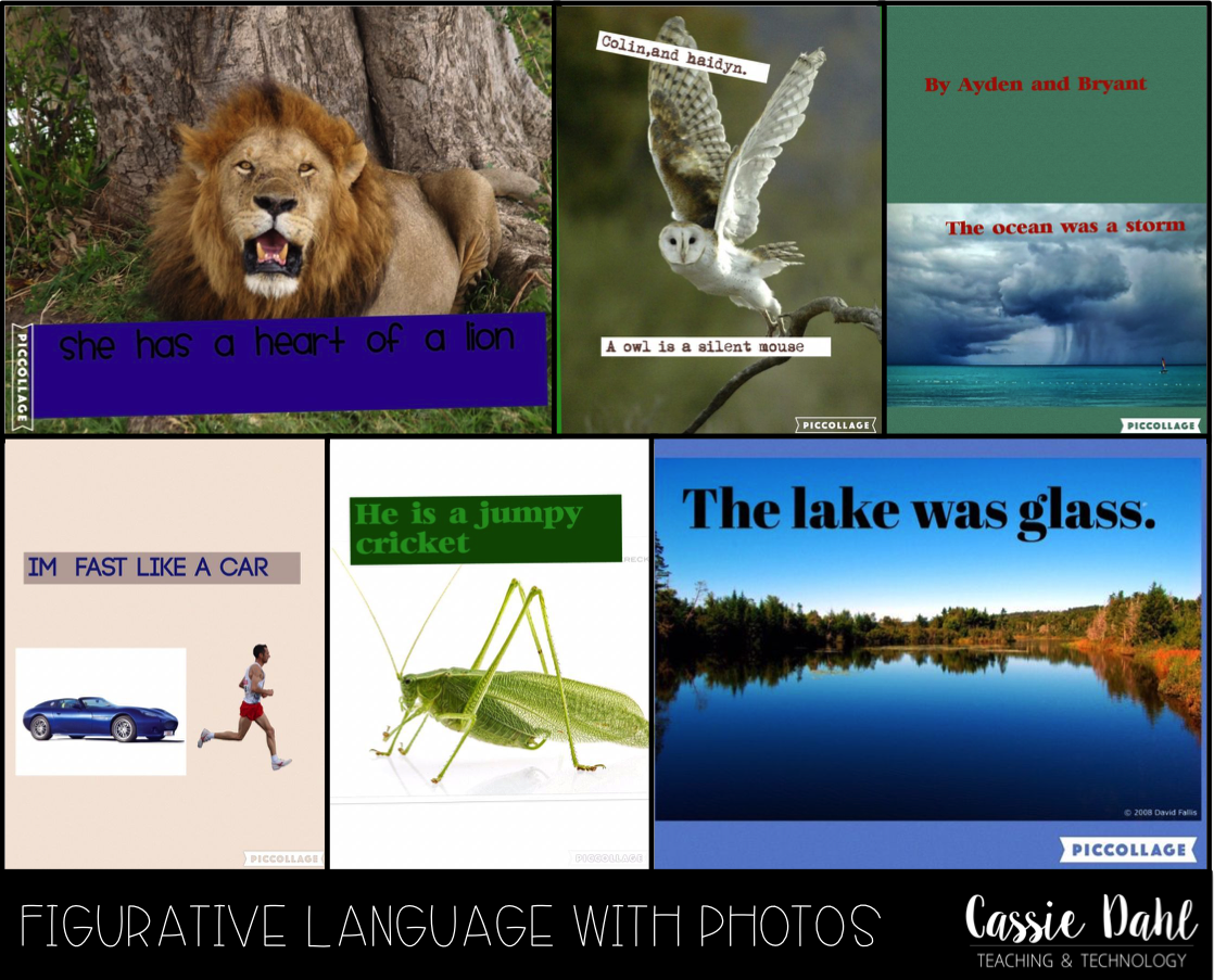 Having Fun with Figurative Language Cassie Dahl Teaching + Technology