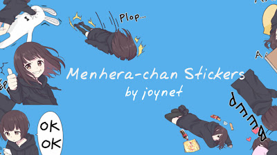 Menhera Stickers by joynet | LINE | PNG | 164 Stickers MEGA