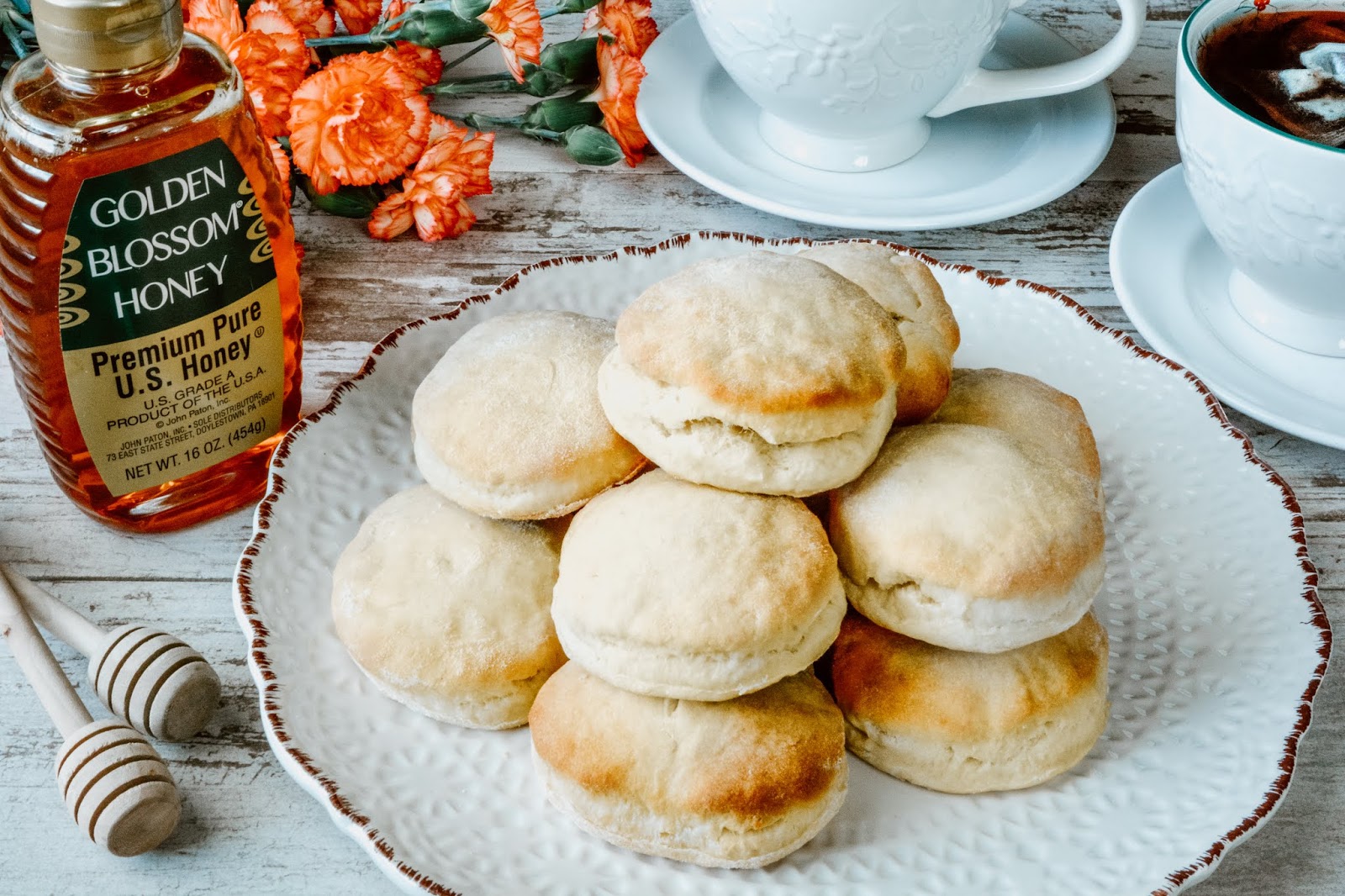 Theresa's Mixed Nuts Buttermilk Biscuits Here We Go!