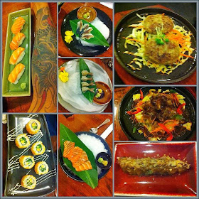 Kobori various dishes