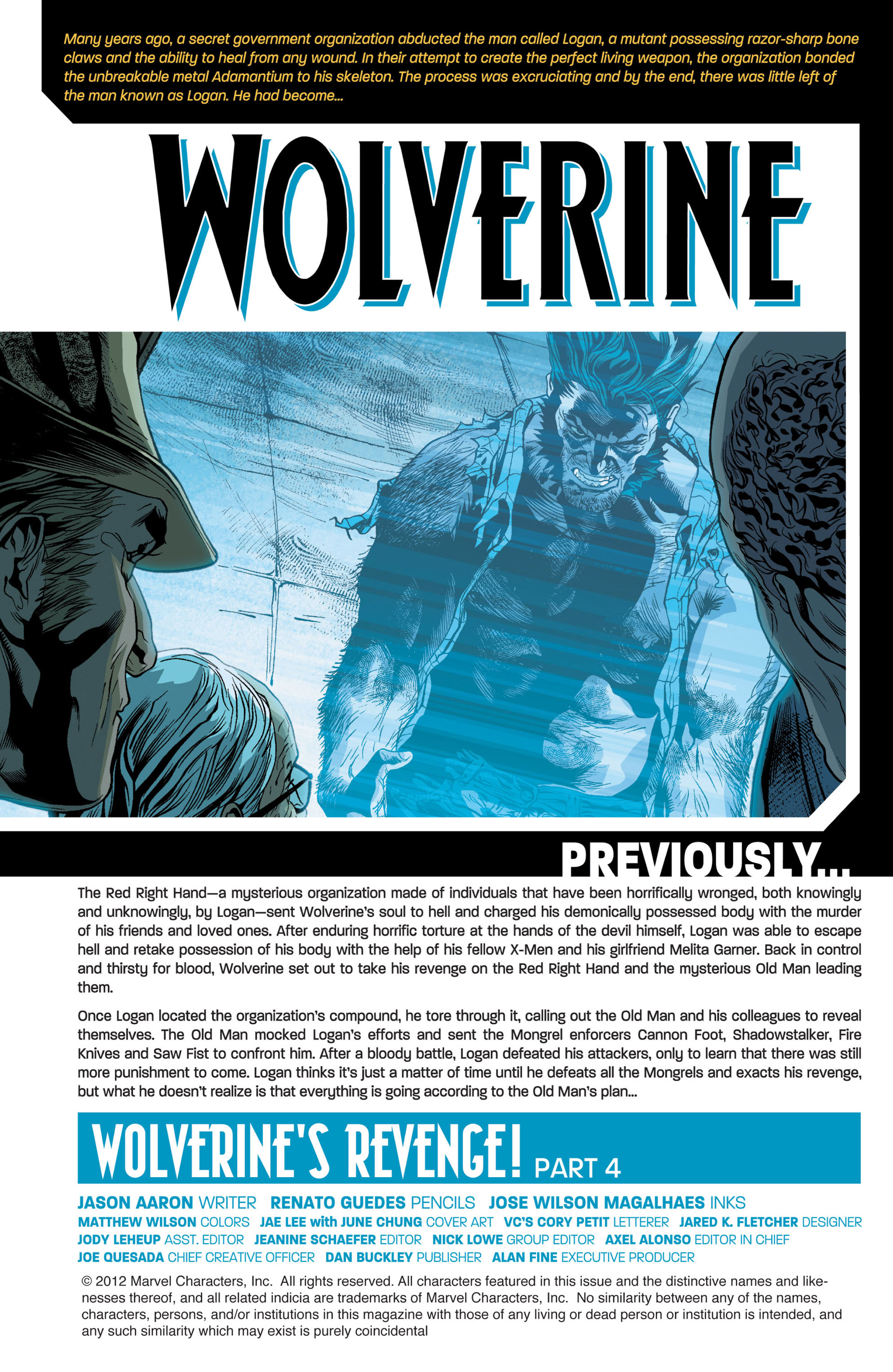 Read online Wolverine (2010) comic -  Issue #13 - 2