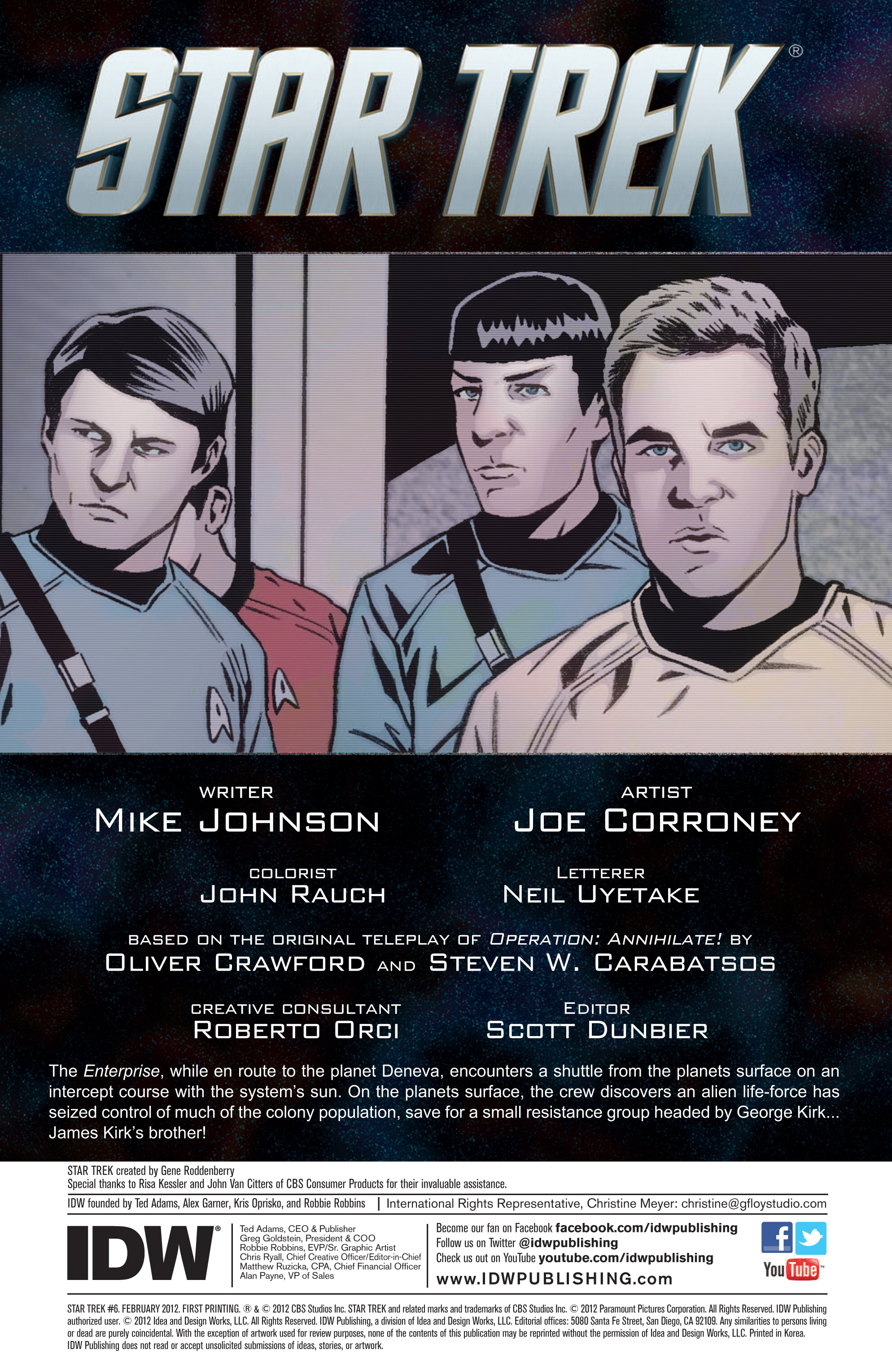 Read online Star Trek (2011) comic -  Issue #6 - 4