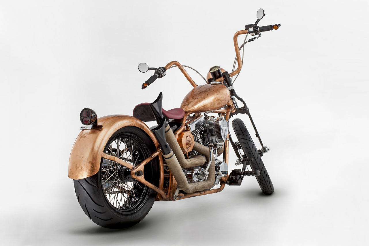 Lucky Friends Choppers Garage Copper Time