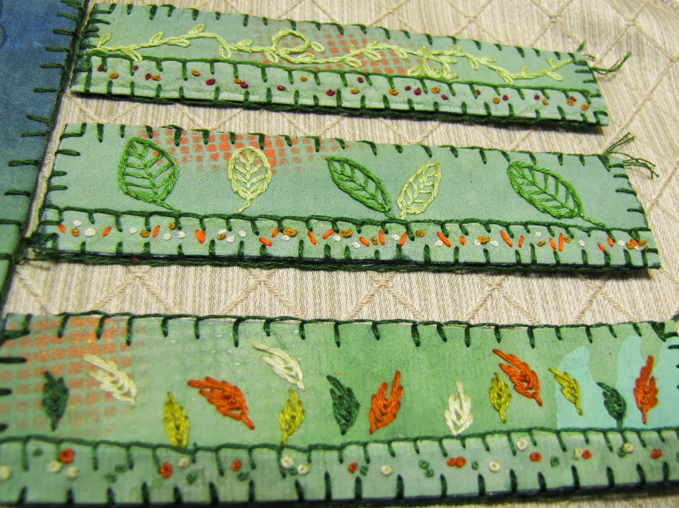 JennyPennyPoppy Needle Lace Leaves