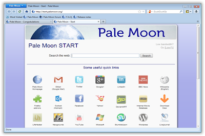 تحميل متصفح الإنترنت بال مون Pale Moon للويندوز