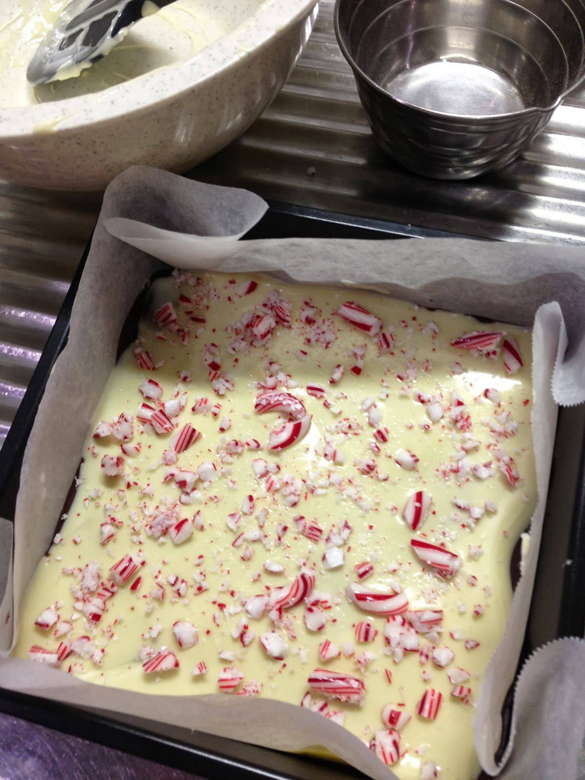 ペパーミントバークファッジのレシピ