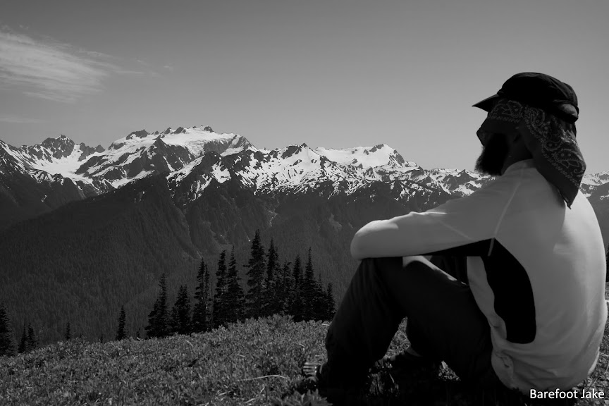 Mount Olympus from the High Divide Mount Olympus