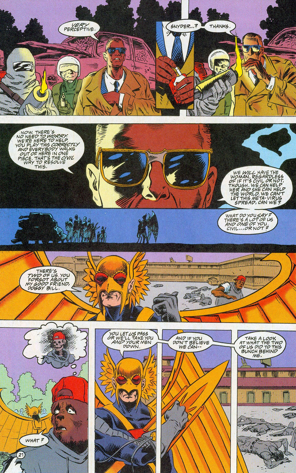 Hawkman (1993) Issue #10 #13 - English 23
