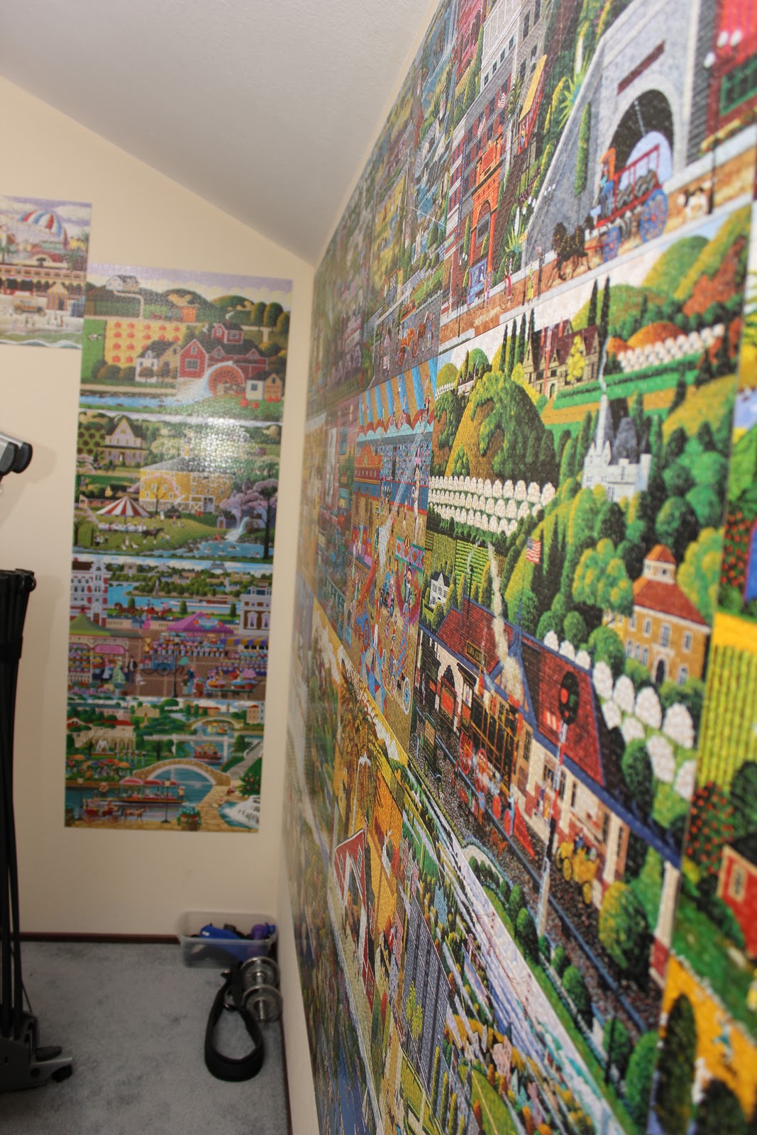 Greg's Blog 33 Puzzles on the ManCave Walls