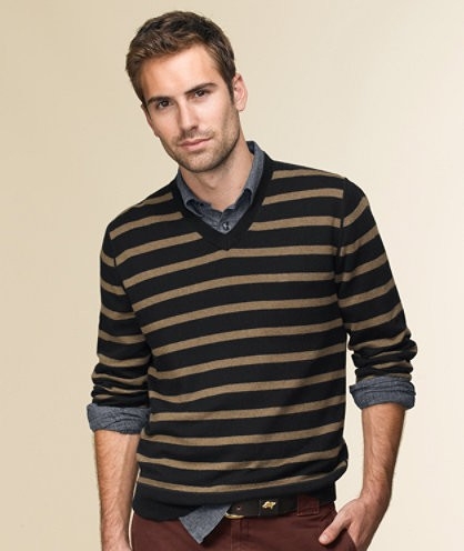 MAN BY DESIGN: FOR MEN ONLY: SWEATERS VS CARDIGANS