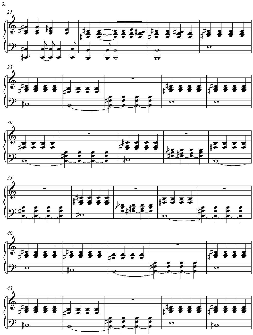 Objetor primer ministro Desnudo Guns N Roses - November Rain - Partitura para piano - Partituras de piano |  Sheet music for piano