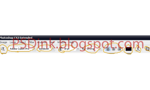 PSDink | Tutorial Photoshop: Cara Membuat Tulisan di Photoshop