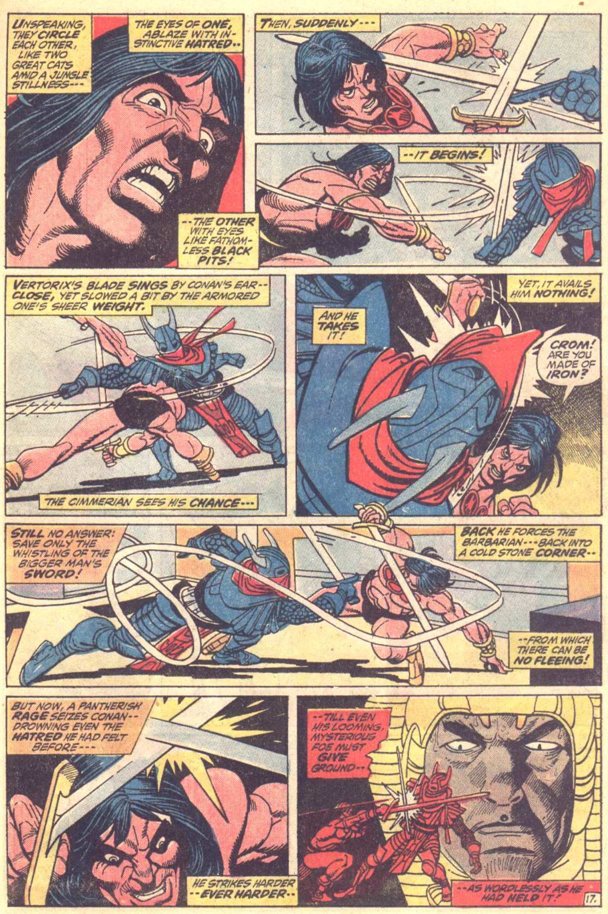 Read online Conan the Barbarian (1970) comic -  Issue #17 - 18