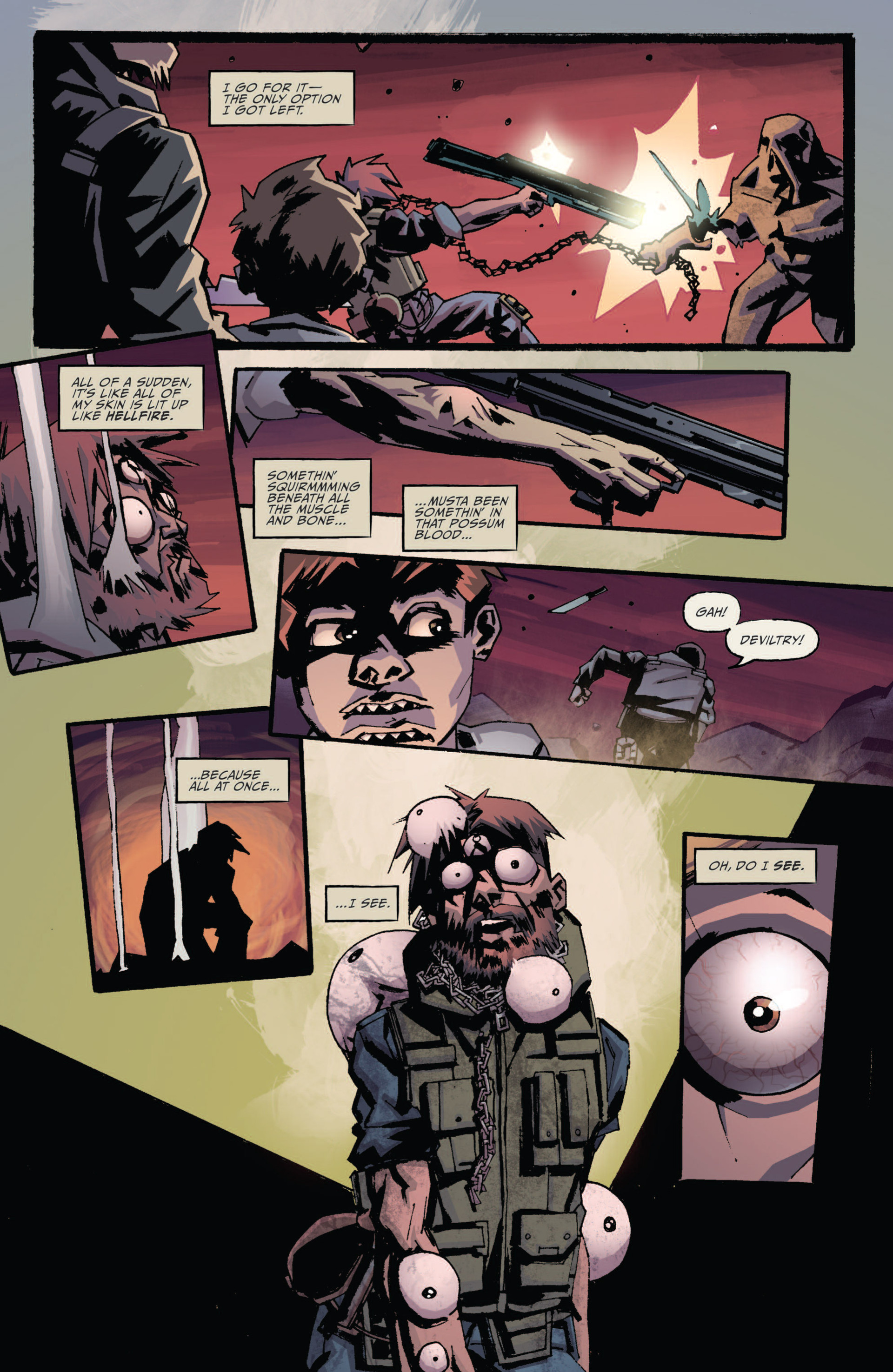 Read online Judge Dredd (2012) comic -  Issue #8 - 23