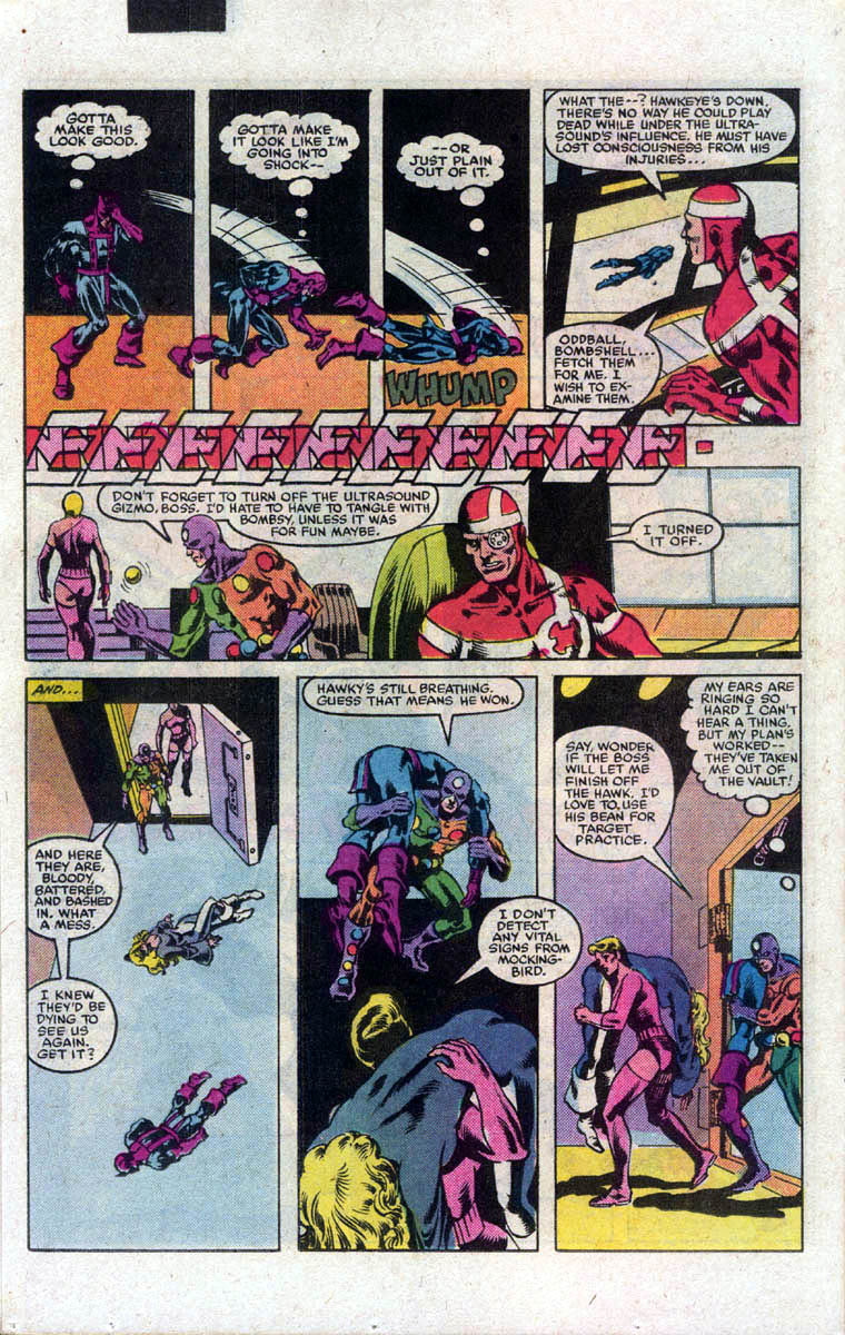 Read online Hawkeye (1983) comic -  Issue #4 - 17