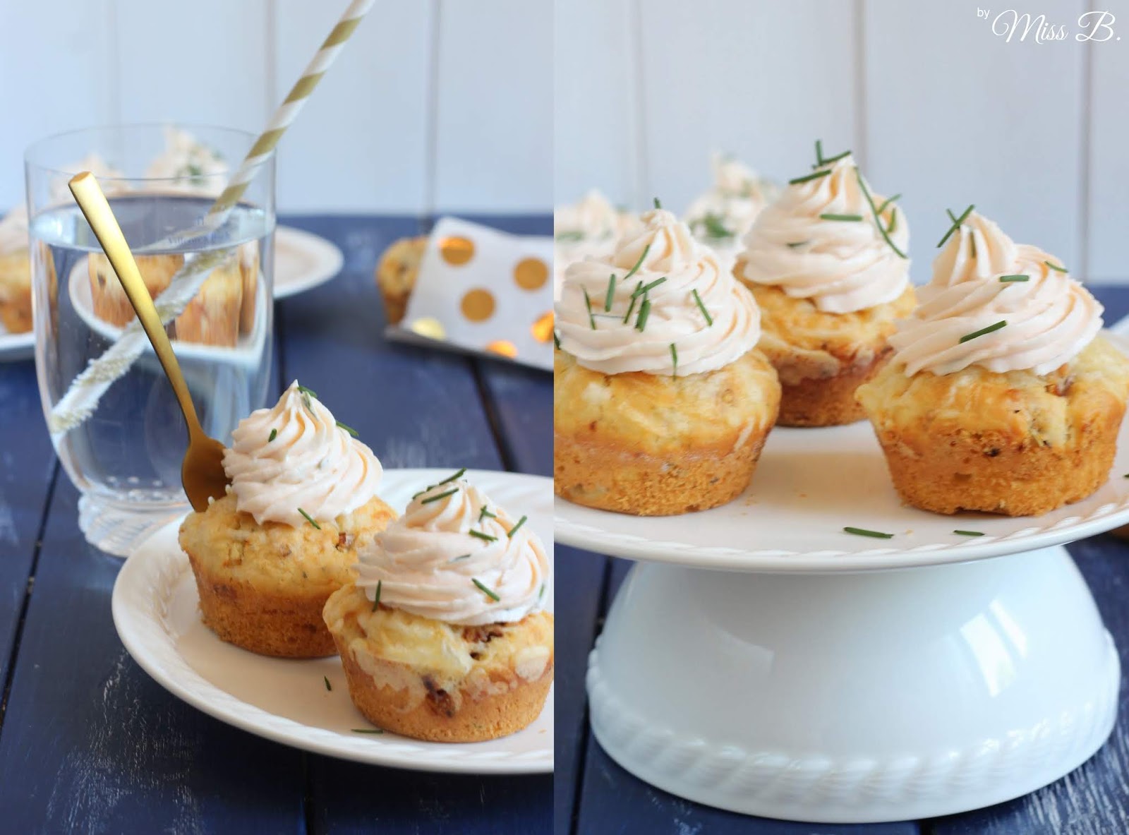 Anzeige Herzhafte Lachs Schnittlauch Cupcakes So Schmeckt