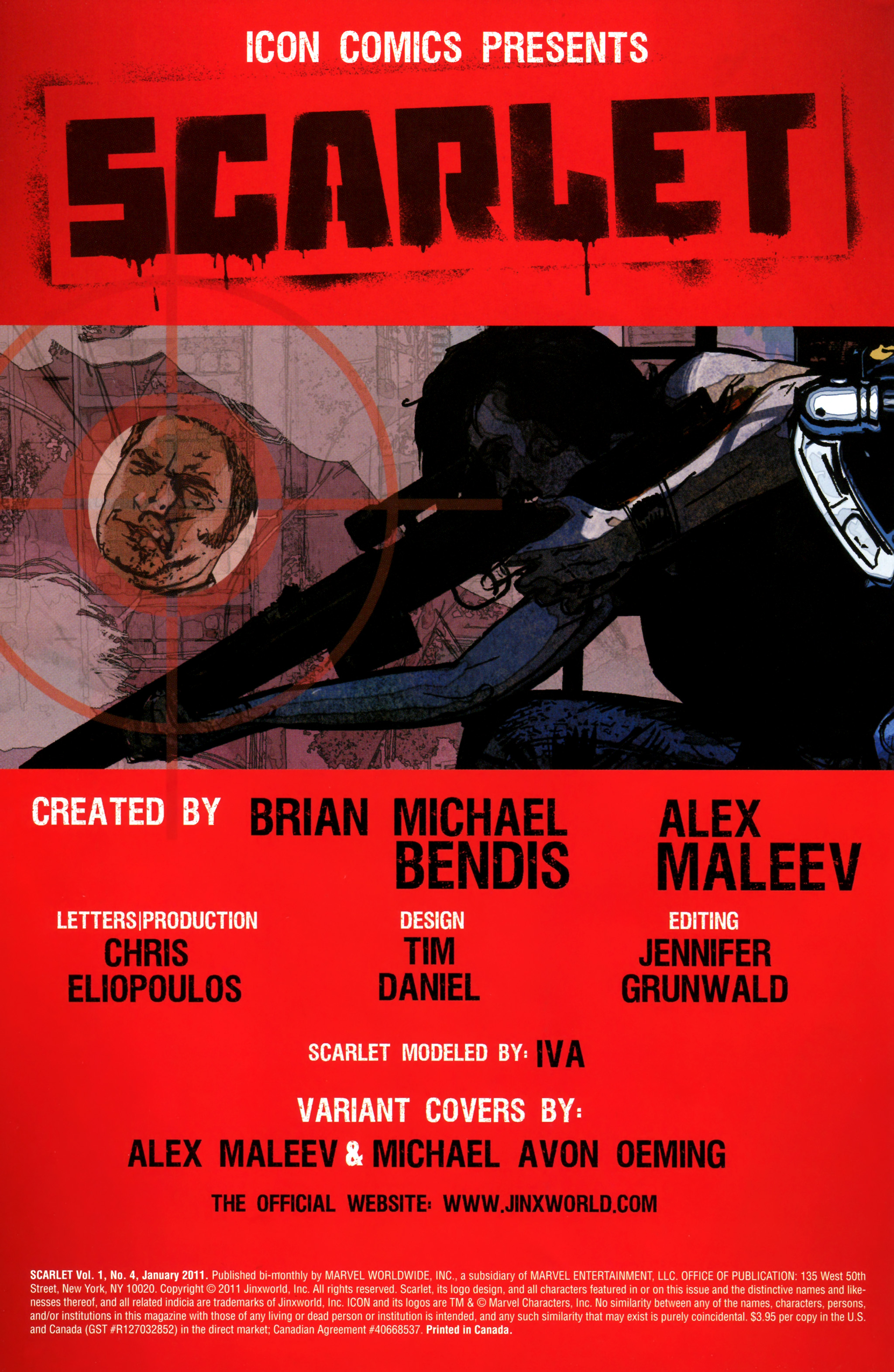 Read online Scarlet comic -  Issue #4 - 4