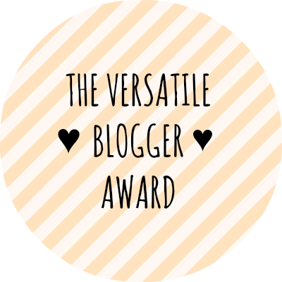 The Versatile Blogger Award