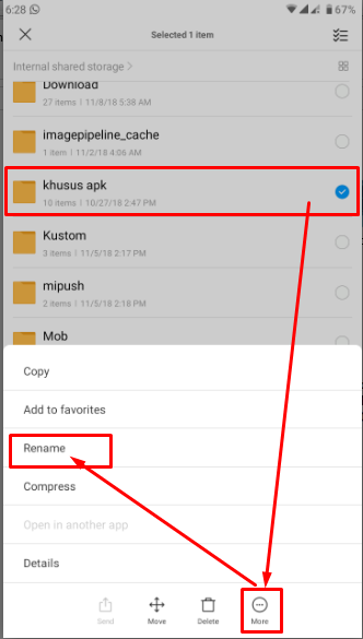 Cara Hidden File Atau Menyembunyikan File Atau Folder Di Android Tanpa Menggunakan Aplikasi Anak Informan
