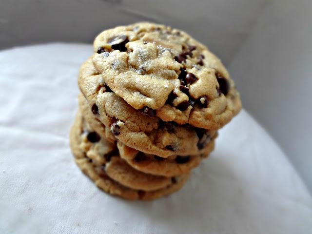Browned Butter, Salted,  Peanut Butter Chocolate Chip Cookies