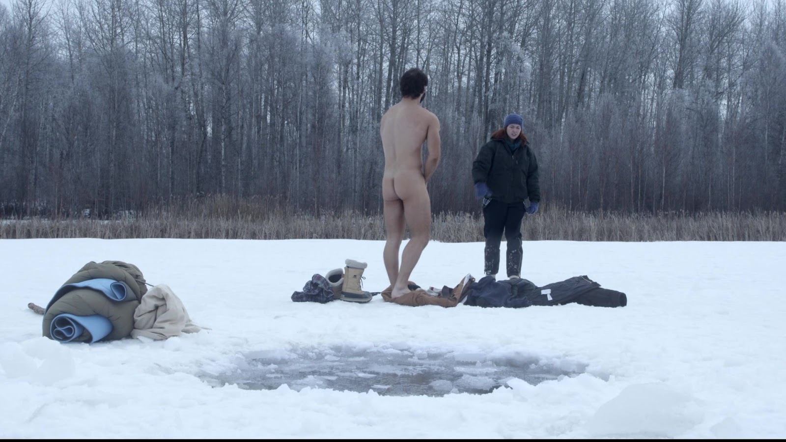 Shawn Roberts nude in A Frosty Affair.