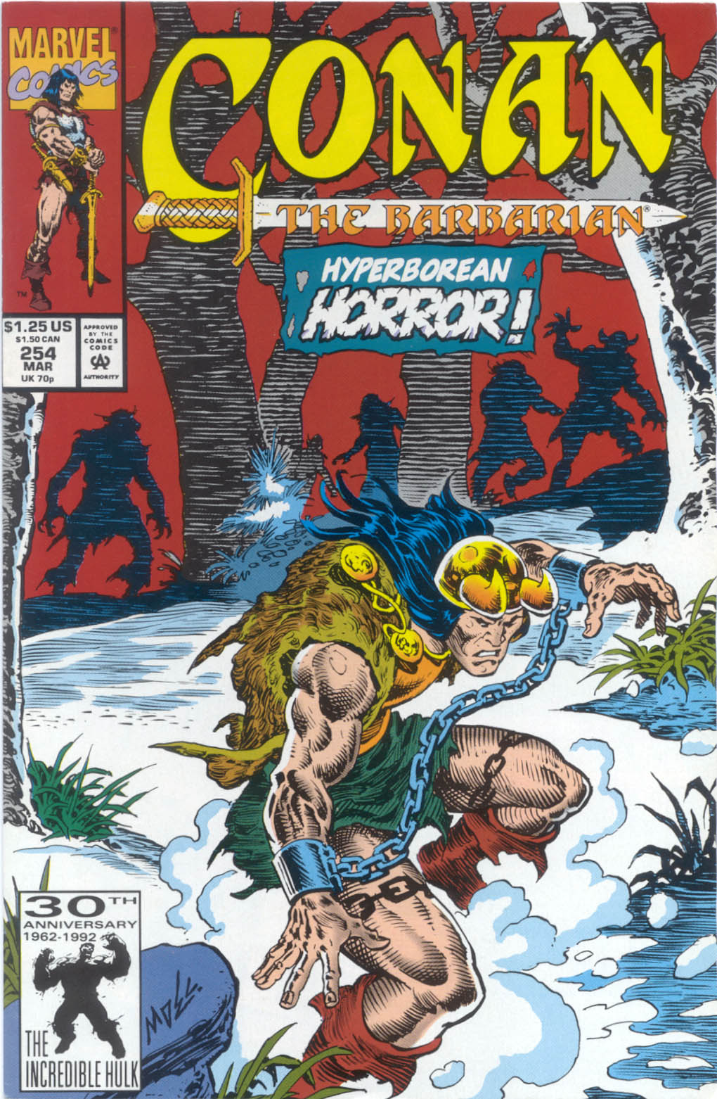 Read online Conan the Barbarian (1970) comic -  Issue #254 - 1