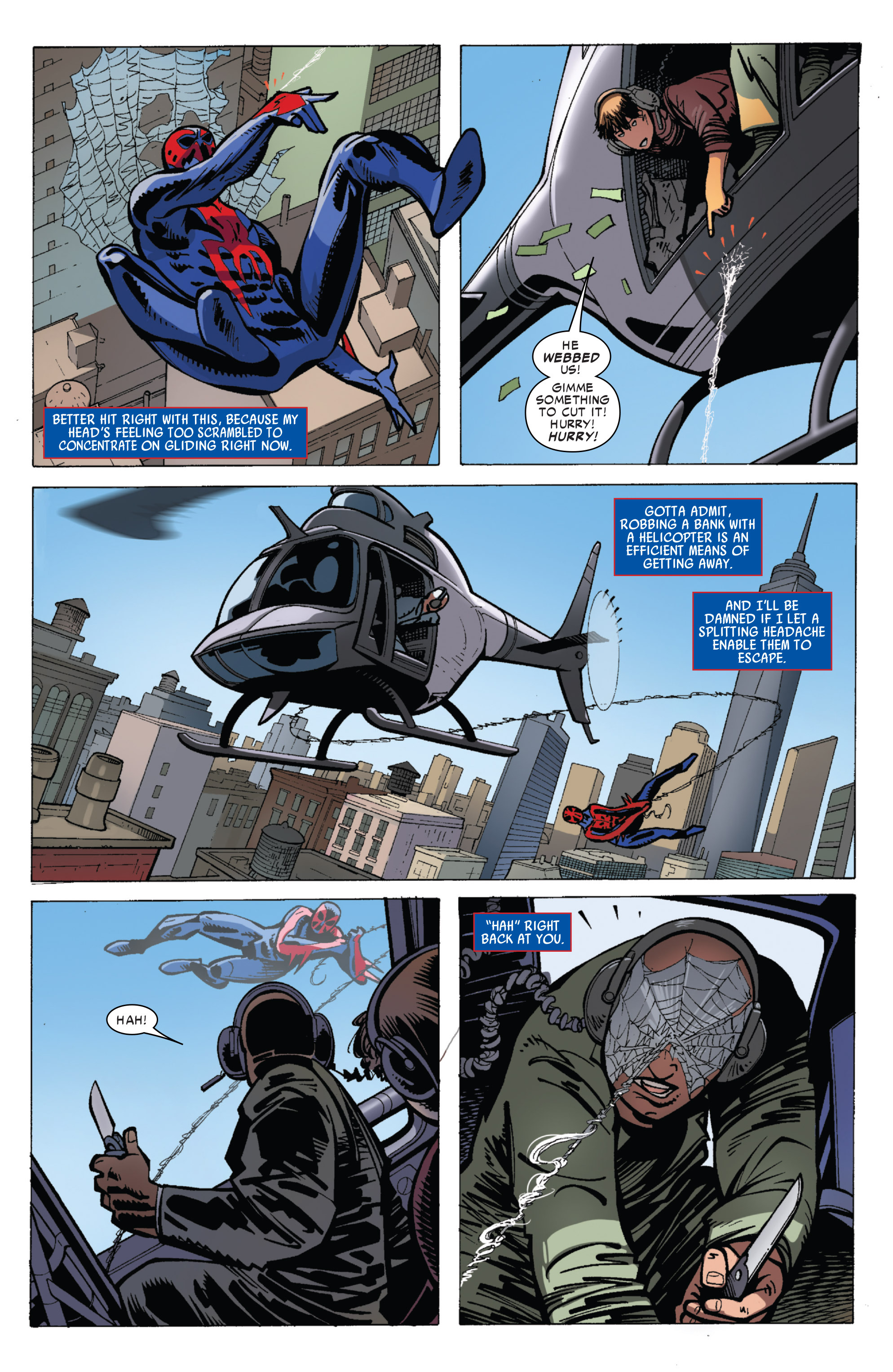 Read online Spider-Man 2099 (2014) comic -  Issue #5 - 9