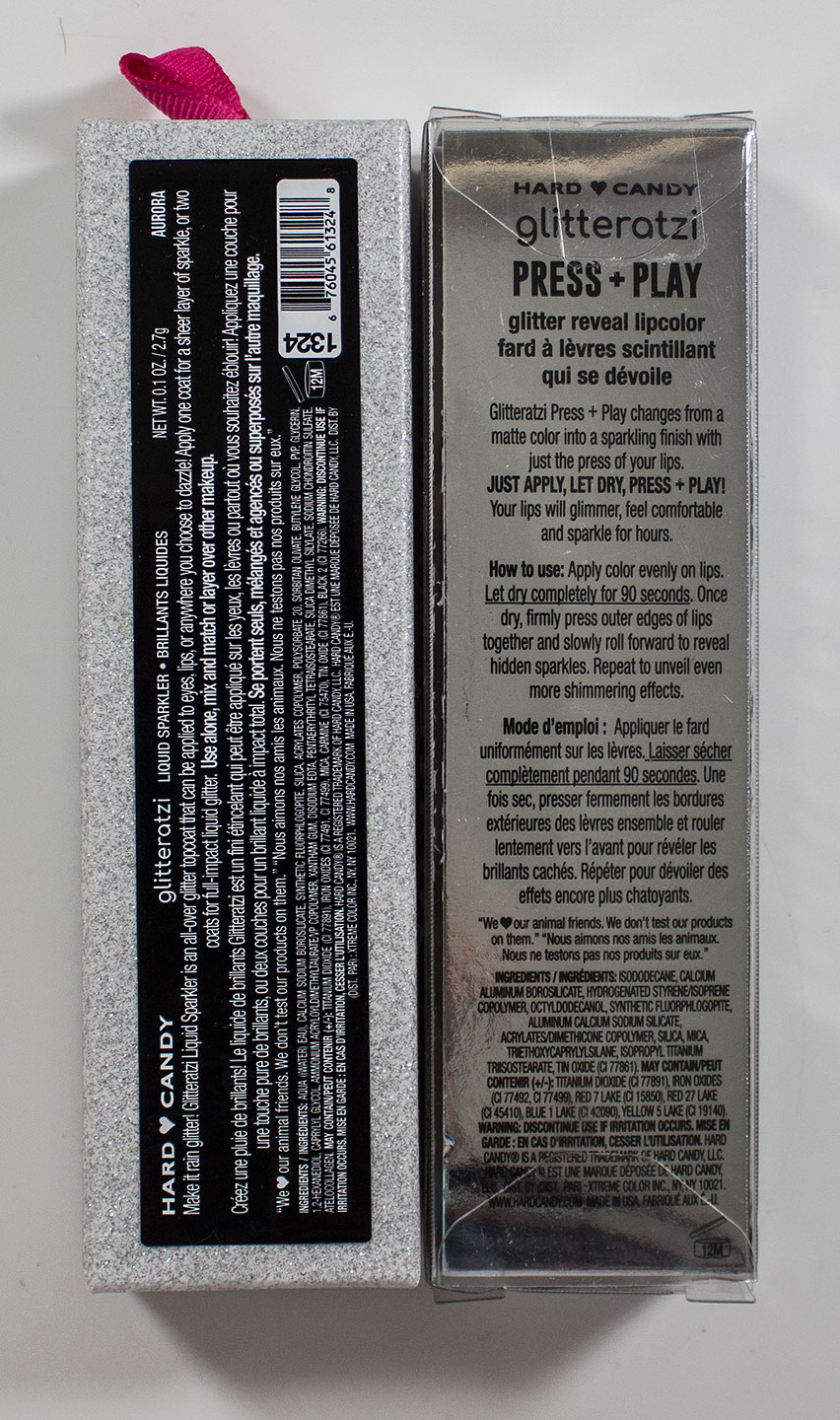 WARPAINT and Unicorns Hard Candy Glitteratzi Liquid Sparkler Top Coat