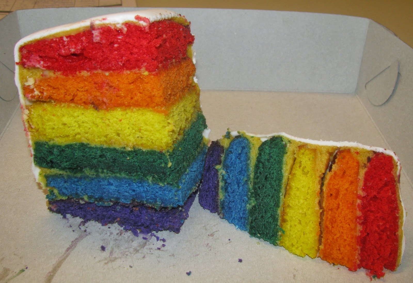 Mangerie?! Rainbow Cake (reprise)