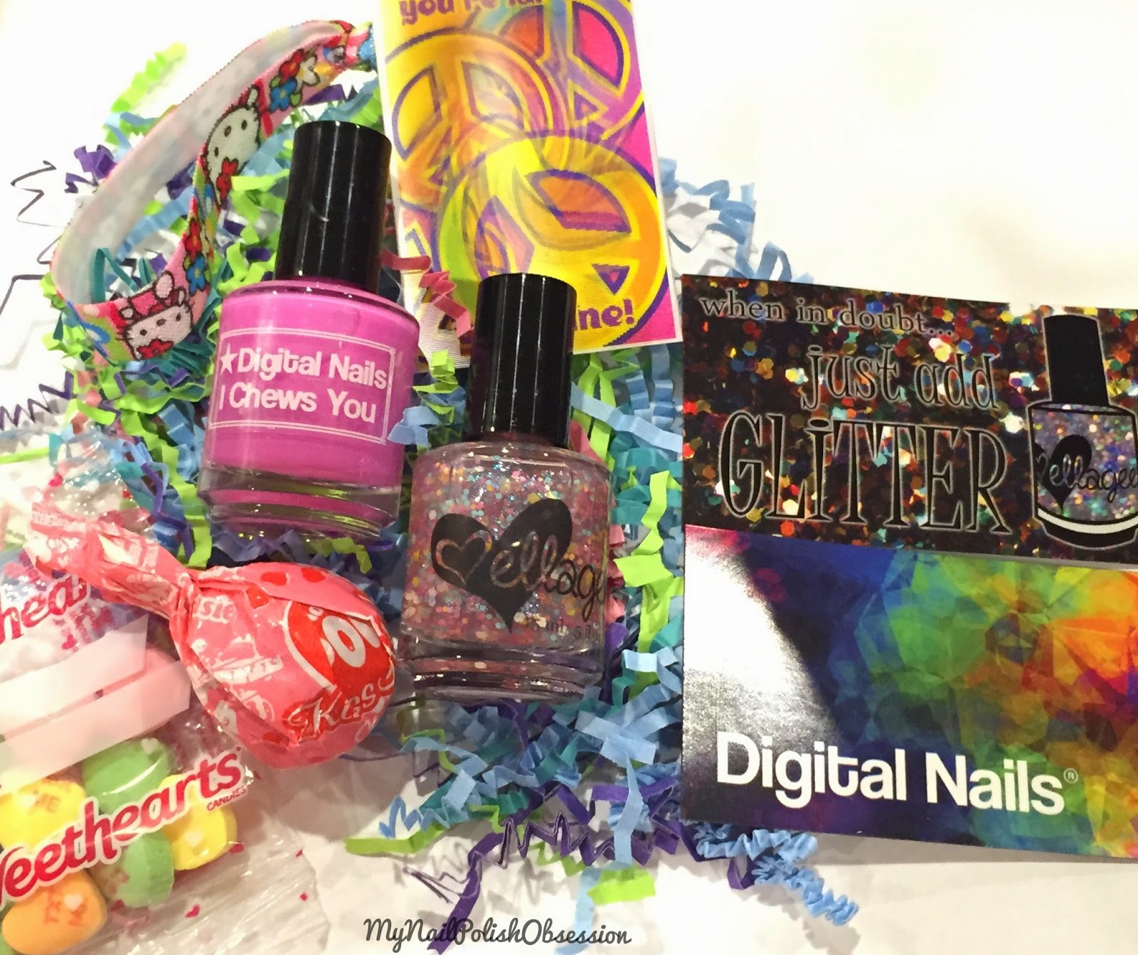 ellagee & Digital Nails Half Price Candy Day Duo: I Chews You & Secret Sugar Stash