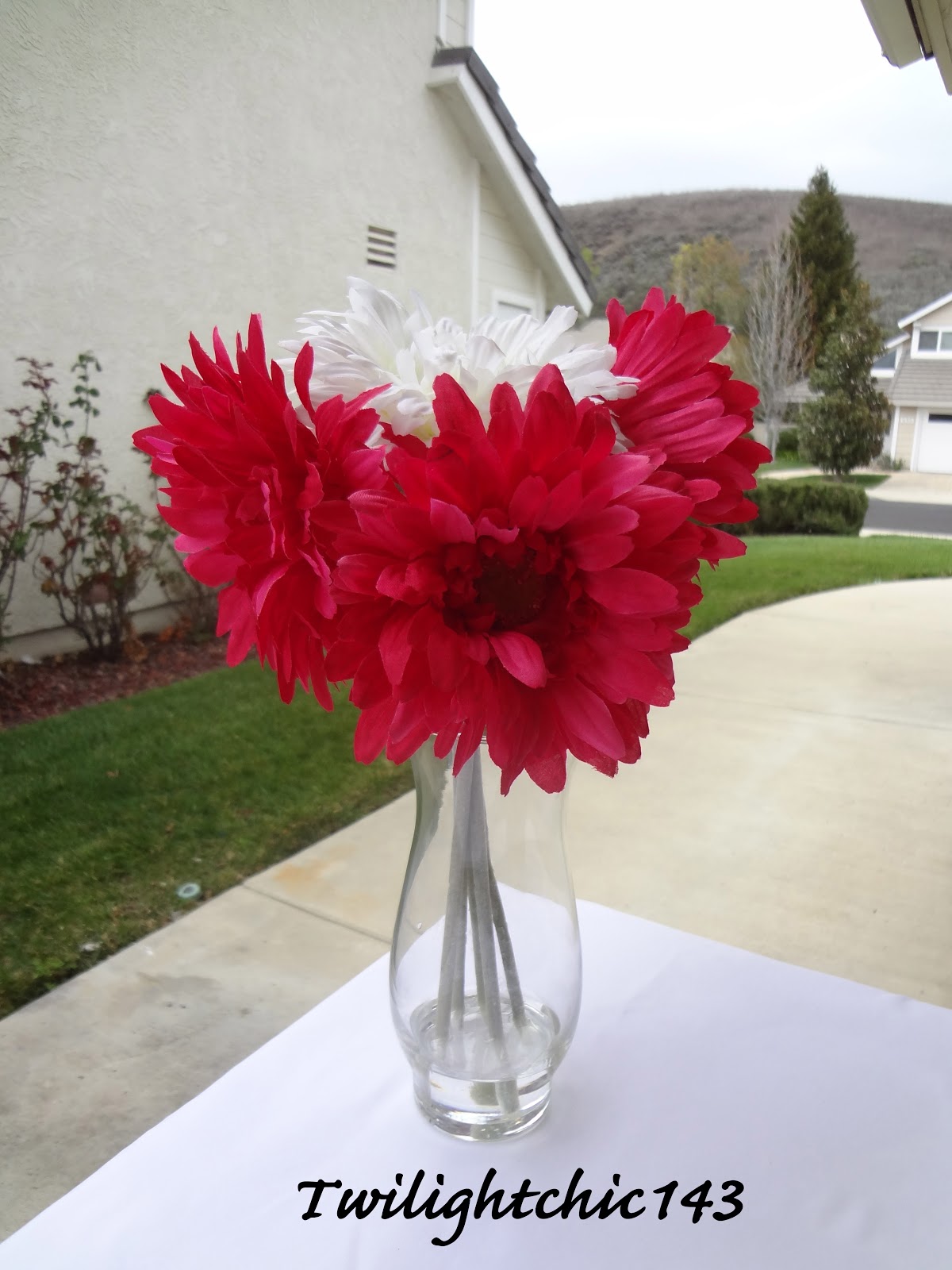 DIY Acrylic Water Flower Arrangement♡TwiChic Thursday