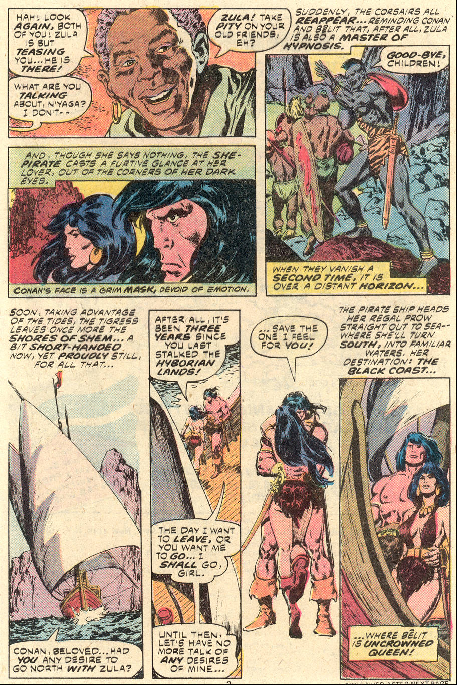 Read online Conan the Barbarian (1970) comic -  Issue #94 - 4