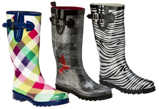 women's rain boots target