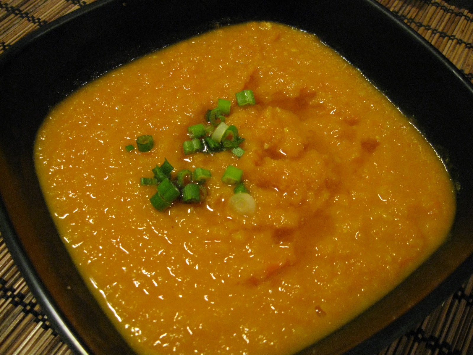 Carpe Cibus Miso Carrot Soup with Sesame Oil