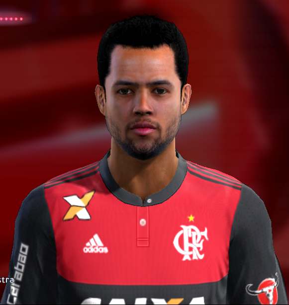 ultigamerz: PES 2013 Geuvânio (Flamengo) Face