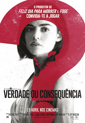 Passatempo: "Verdade ou Consequência" - Convites para as antestreias