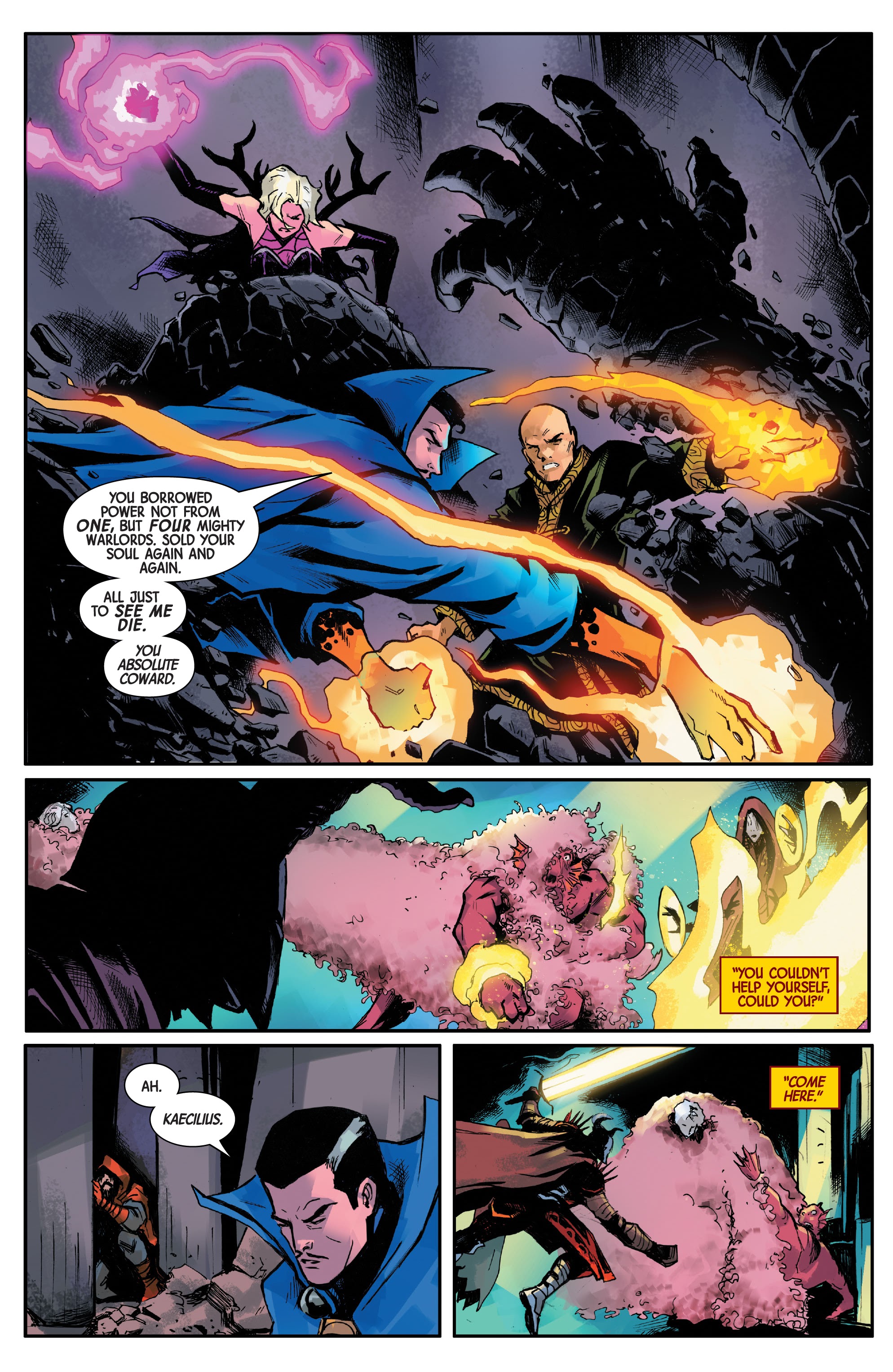 Read online Death of Doctor Strange comic -  Issue #3 - 21