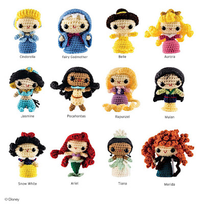 Disney crochet: Princesses and Frozen