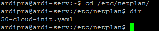Konfigurasi Static IP Address Netplan pada Ubuntu 18.04 - ardpratama