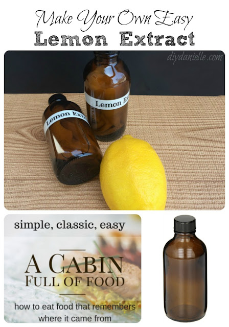 How to make lemon extract easily. Lemon extract is easy to make! Try it!